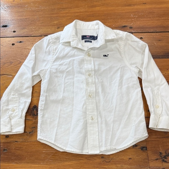 Vineyard Vines Other - Vineyard Vines Kids Classic White Button-Down Collar Preppy Shirt Size 3T